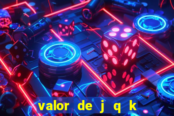 valor de j q k en blackjack